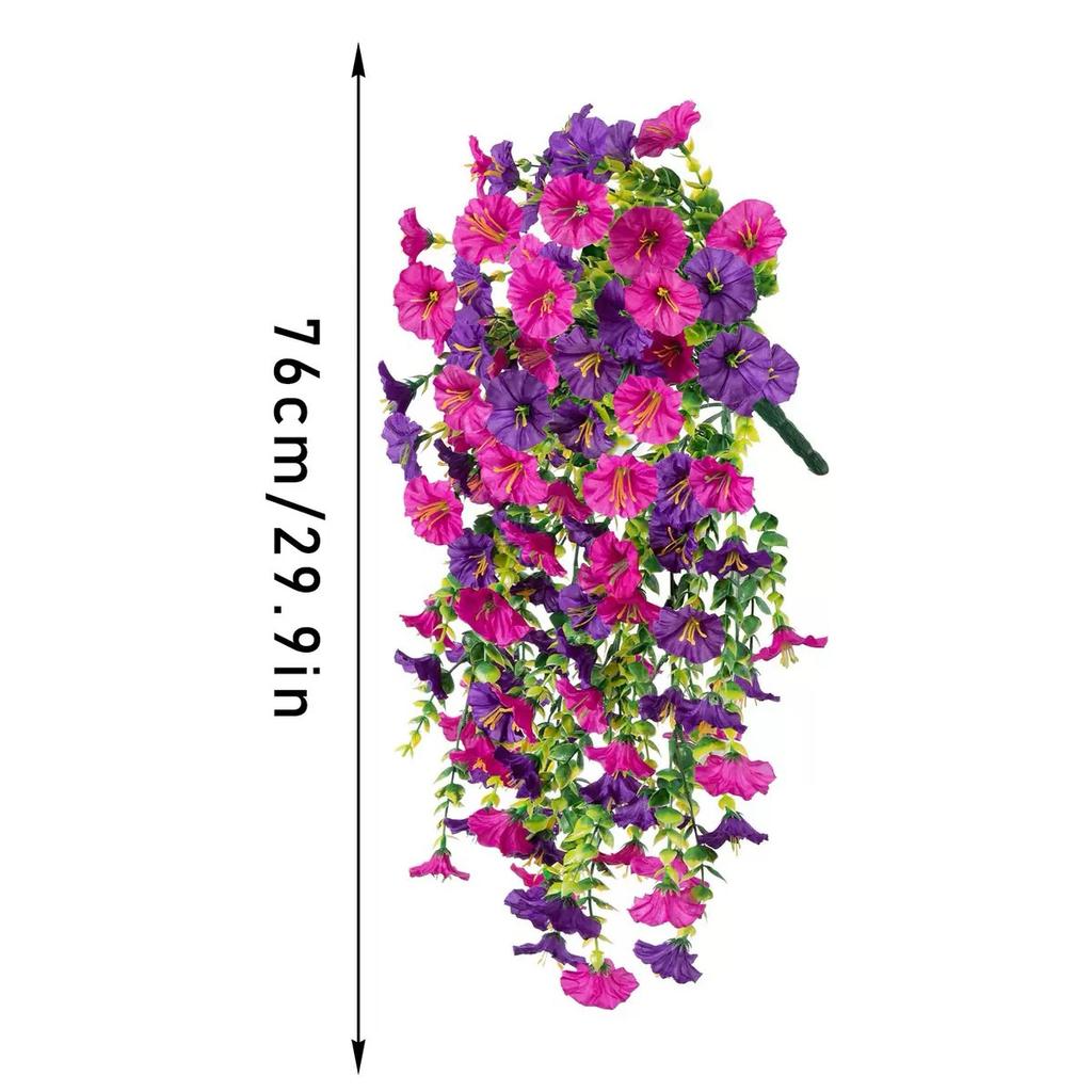 Hanging Artificial Flowers for Indoor and Outdoor Decoration