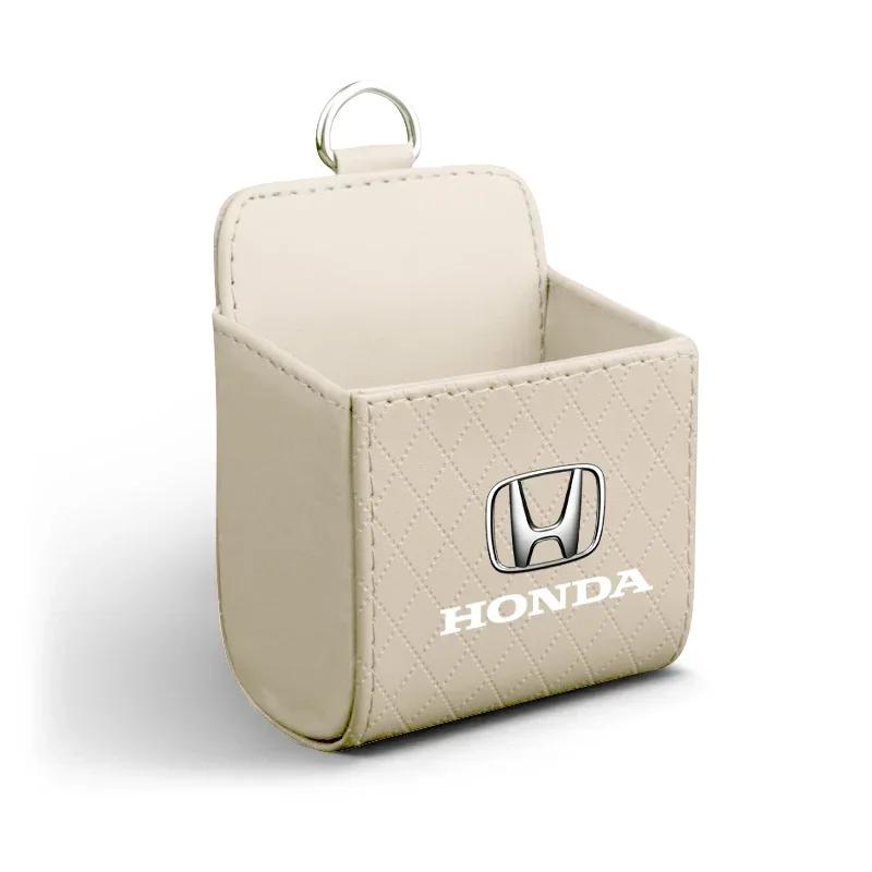 2025 Hot Car Storage Bag Car Organizer Air Vent Car Styling Dashboard Hanging Box Phone For Honda Civic Mugen Accord CRV Fit Hrv