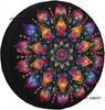 Mandala Spare Tire Cover Wheel Protectors Weatherproof Universal Wheel Tire Covers for Trailer Rv SUV Truck Camper Travel