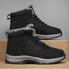 39-46 Autumn and Winter Men's Large Size Plus Velvet Rubber Bottom Winter Shoes Men's Winter Snow Boots