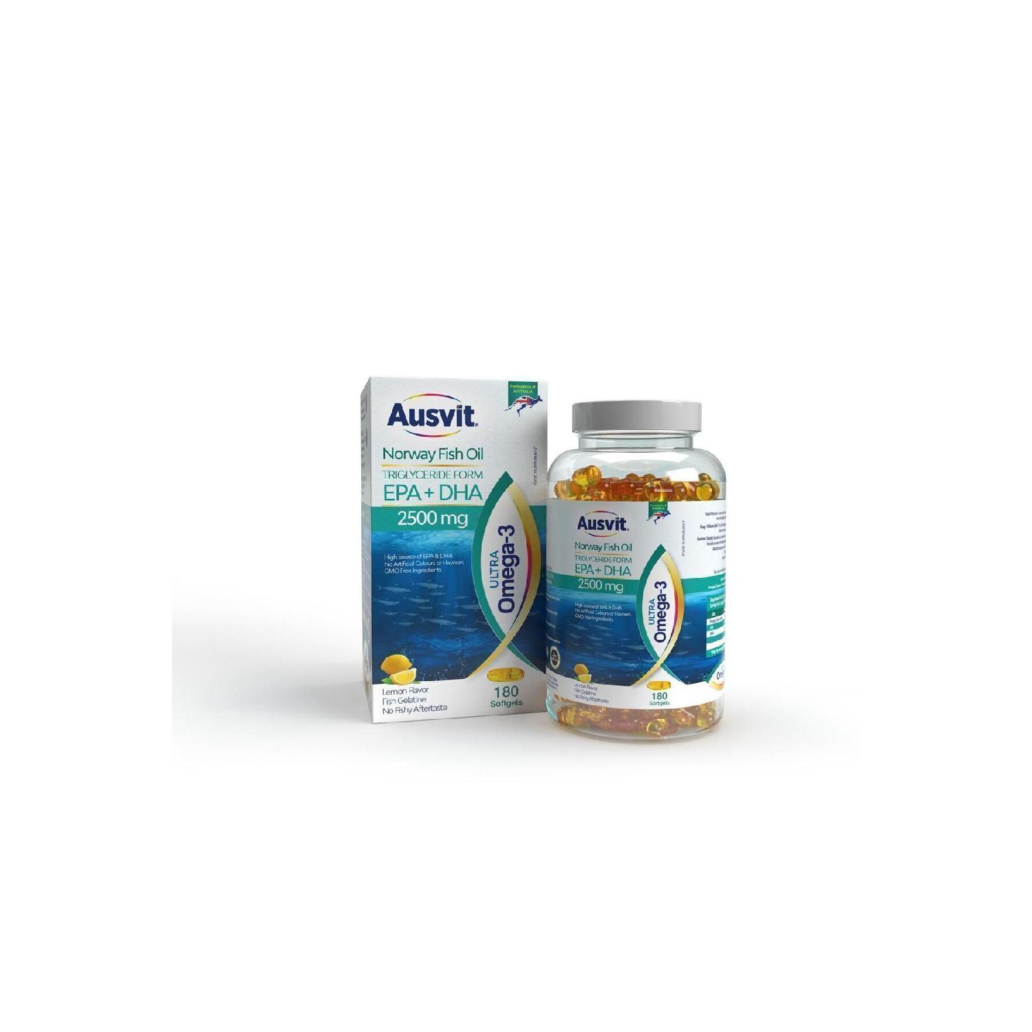 

Ultra Omega-3 Norway Fish Oil Epa Dha 2500mg 180 Softgel