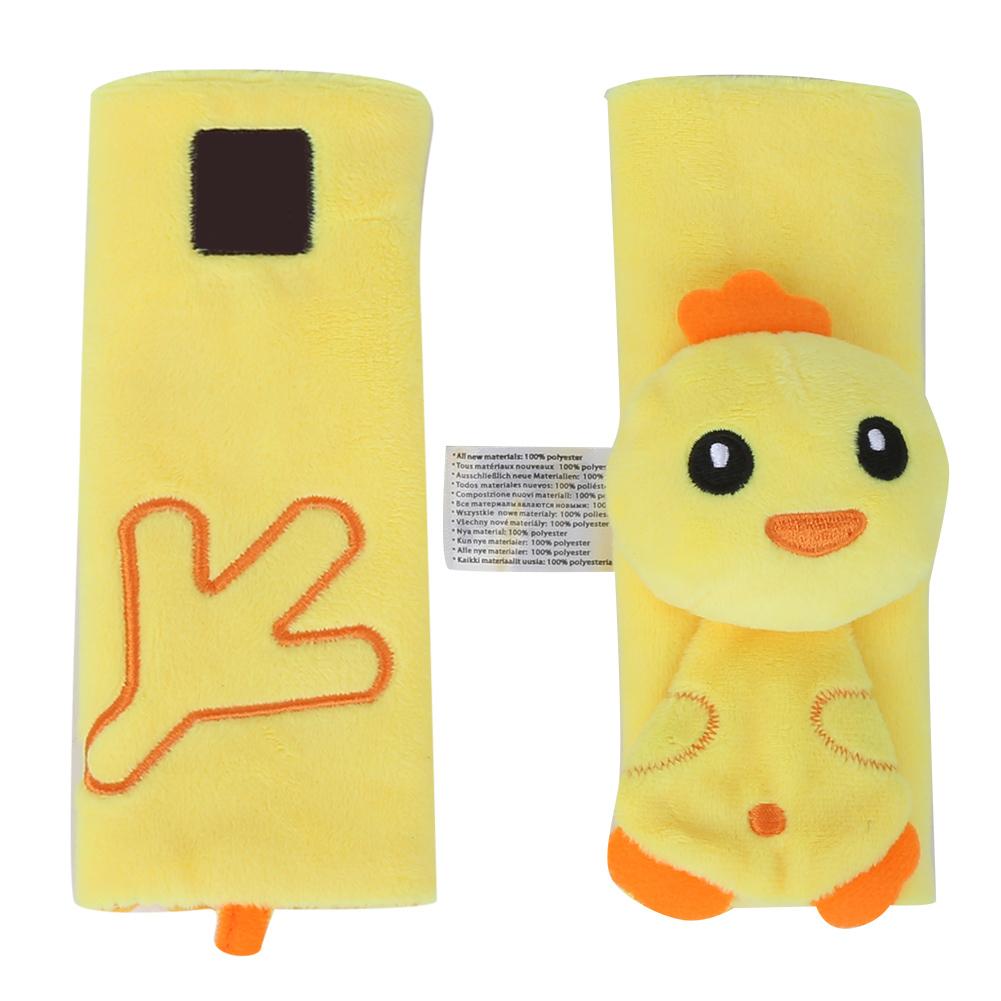 2pcs Cartoon Car Seat Belt Covers Shoulder Strap Pads Seat Belt Protectors Harness Covers for