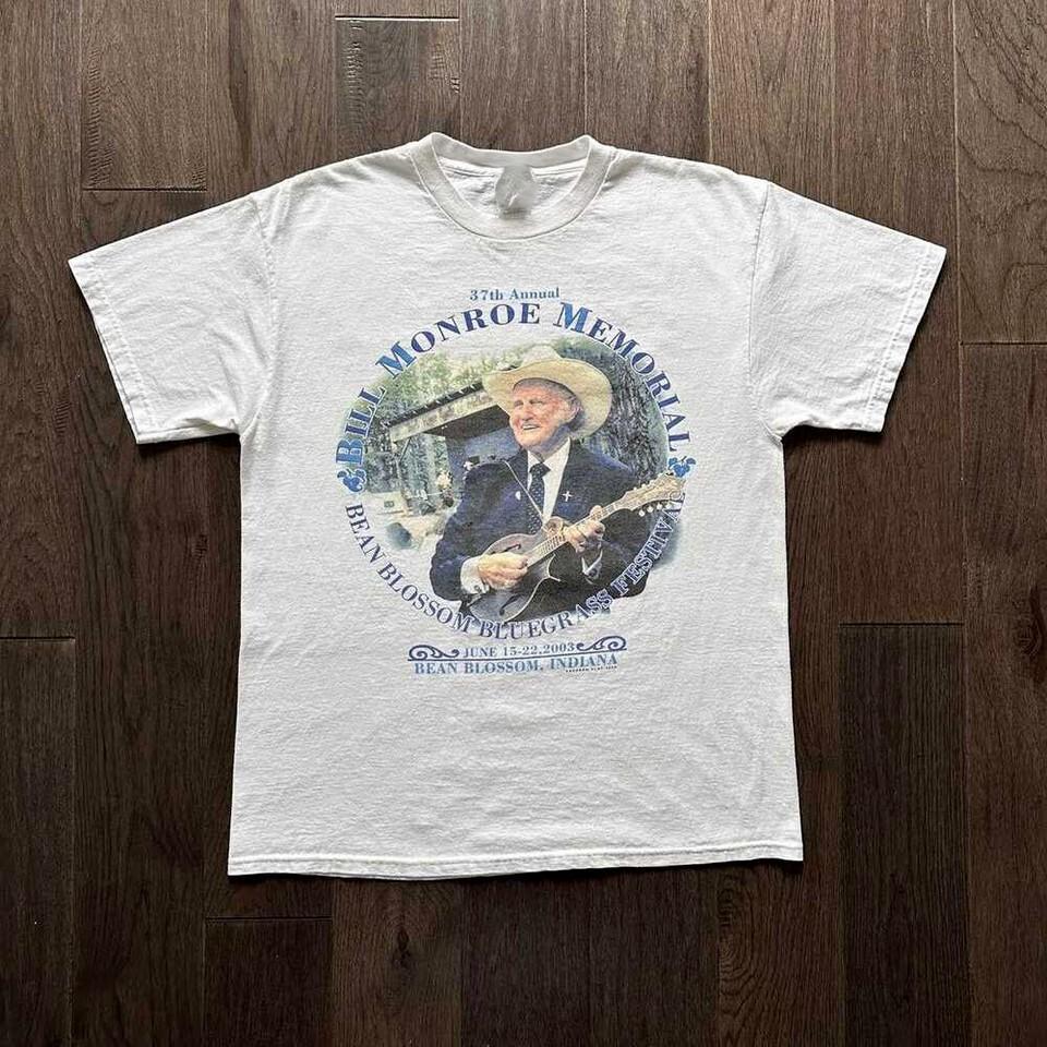 

2003 Bill Monroe Memorial Country Music T-Shirt Unisex Tee All Sizes ZL405 Unisex T-Shirt XL