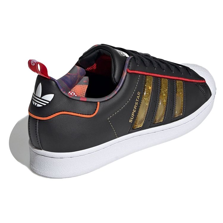 Adidas Superstar Chinese New Year - Year Of The Ox Black Unisex Sneakers Core-Black Gold-Metallic Scarlet S24184