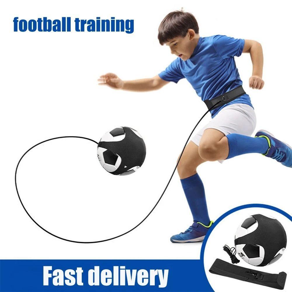 Elastic Belt Football Training Equipment Adjustable Soccer Trainer Belt  Practice