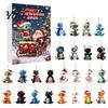 24 Days Surprise Ornaments 2026 Dragon Advent Calendar, Funny Baby Figures Christmas Countdown Cute for Tree 2D Acrylic Cartoon Xmas Tree, Home Decor