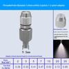 0.6 0.8 1.0 1.2 1.5 2.0Mm Hole Stainless Steel Nozzle Adjustable Steam Volume For Fog Cannon Machine 1/8' 1/4' 3/8' 1/2'