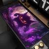 Mouse Pad Laptop Japan Anime Purple Ghost Mousepad PC G-gengar Grande Keyboard Rug Large P-pokemonS Gaming Accessories Desk Mat
