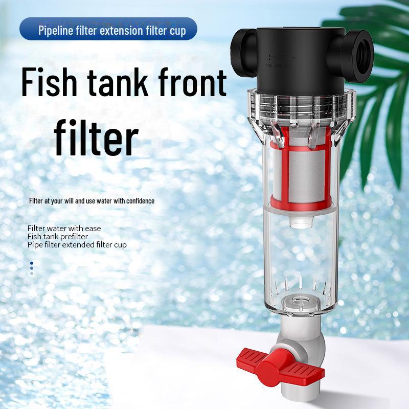 Large Capacity Fish Tank Pre-Filter and Waste Separator Pipeline