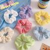 4-7Pcs/Set Candy Color Hair Scrunchies For Women Girls Cute Elastic Hair Ties Bands Headband Rubber Bands Hair Accessories