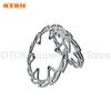 For KTM HUSQVARNA GASGAS Motorcycle Front 260mm Rear 220mm Brake Disc Rotor 6 Holes Steel Plate SX SXF XC XCF EXC EXCF XCW FC TE