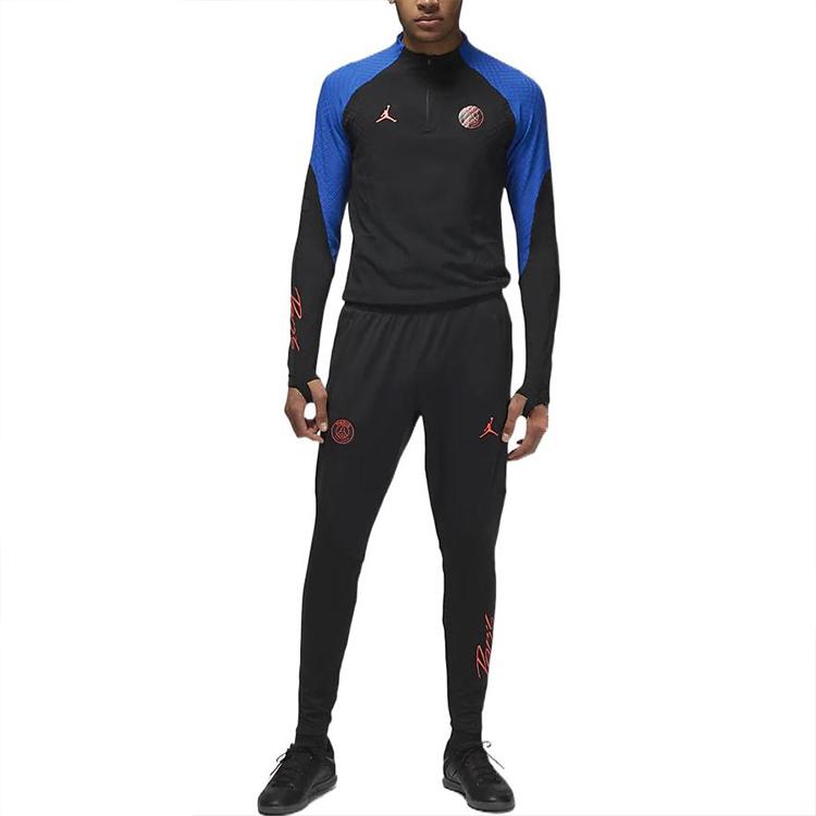 Jordan Embroidered Logo Jogger Sweatpants with Elastic Waist Men Bottoms Black DN1265-010