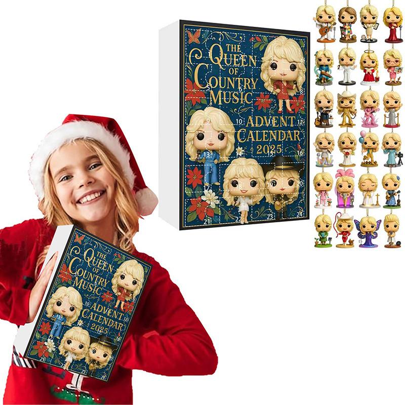 2025 Advent Calendar 24 Days Countdown Calendar With Iconic Musical Character Collectibles Halloween Advent Calendar Gifts