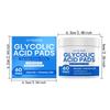 Glycolic Acid Exfoliating Pads – Gentle Peeling & Cleansing Facial Toner for Clogged Pores & Bumps