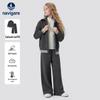 Girls' Thickened Rolled Collar Knit Sweater Set