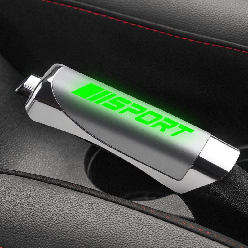 Universal Auto Handbremsgriffe Handbremsabdeckung Schutzabdeckung Kohlefaser Parkbremsdekoration Shelnterior Zubehör