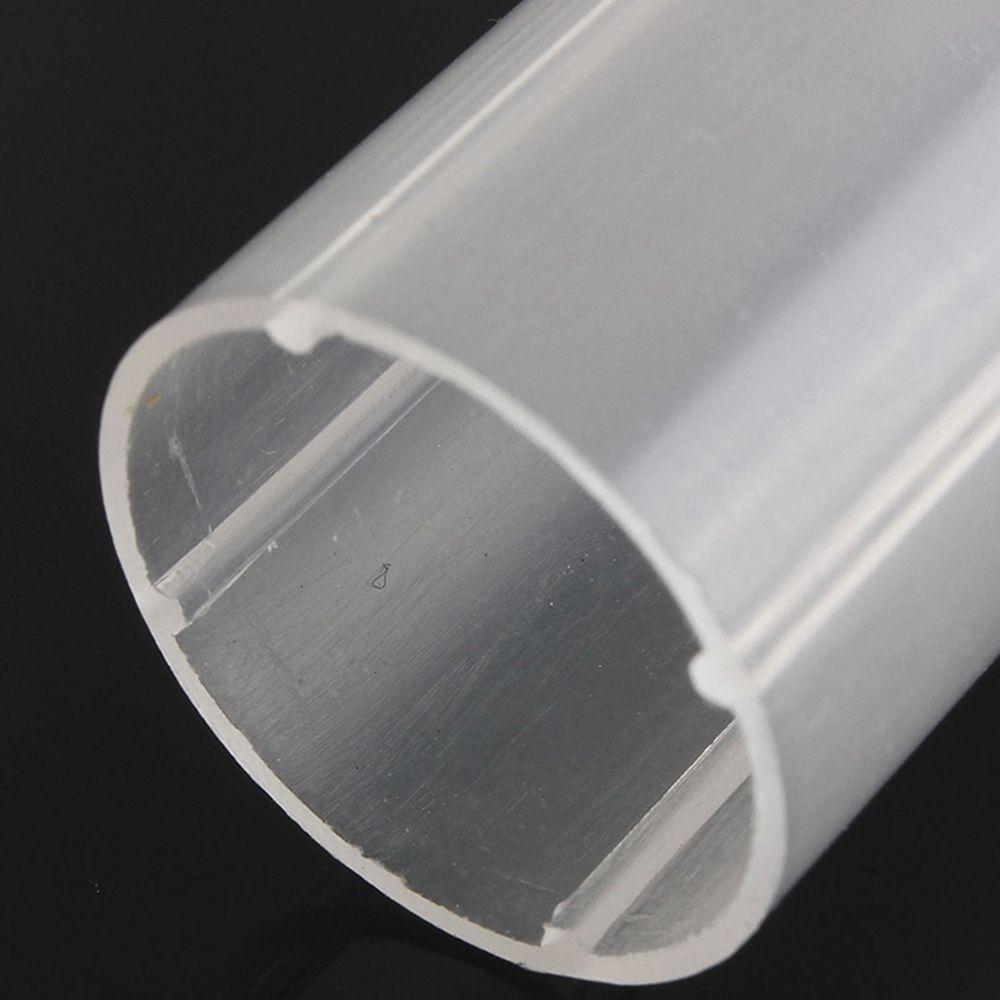 2 In 1 Sheath Tube 18650 Battery White Casing for Flashlight Torch Lamp Holder Case