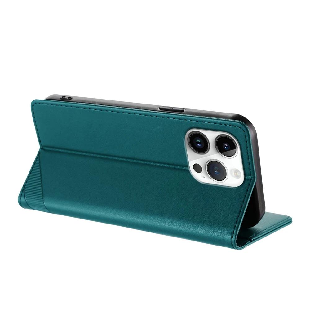 Business Leather Wallet Flip Case For iPhone 16 Pro Max 16E 11 12 13 14 Plus 15 XS Max XR Card Slot Magnetic Bag Phone Cover
