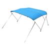 3 Bow Boat Bimini Tops 72"Lx(85"-90")W x 46"H Awning Canopy Pacific Blue