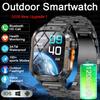 New 1200mAh Large Capacity Battery Smart Watch Men Outdoor Flashlight 3ATM Waterproof Sports Fitness Bluetooth Call Smartwatch