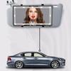 60 LED Car Sun Visor Mirror Rechargeable Makeup Mirror w/ 3Light Modes Universal
