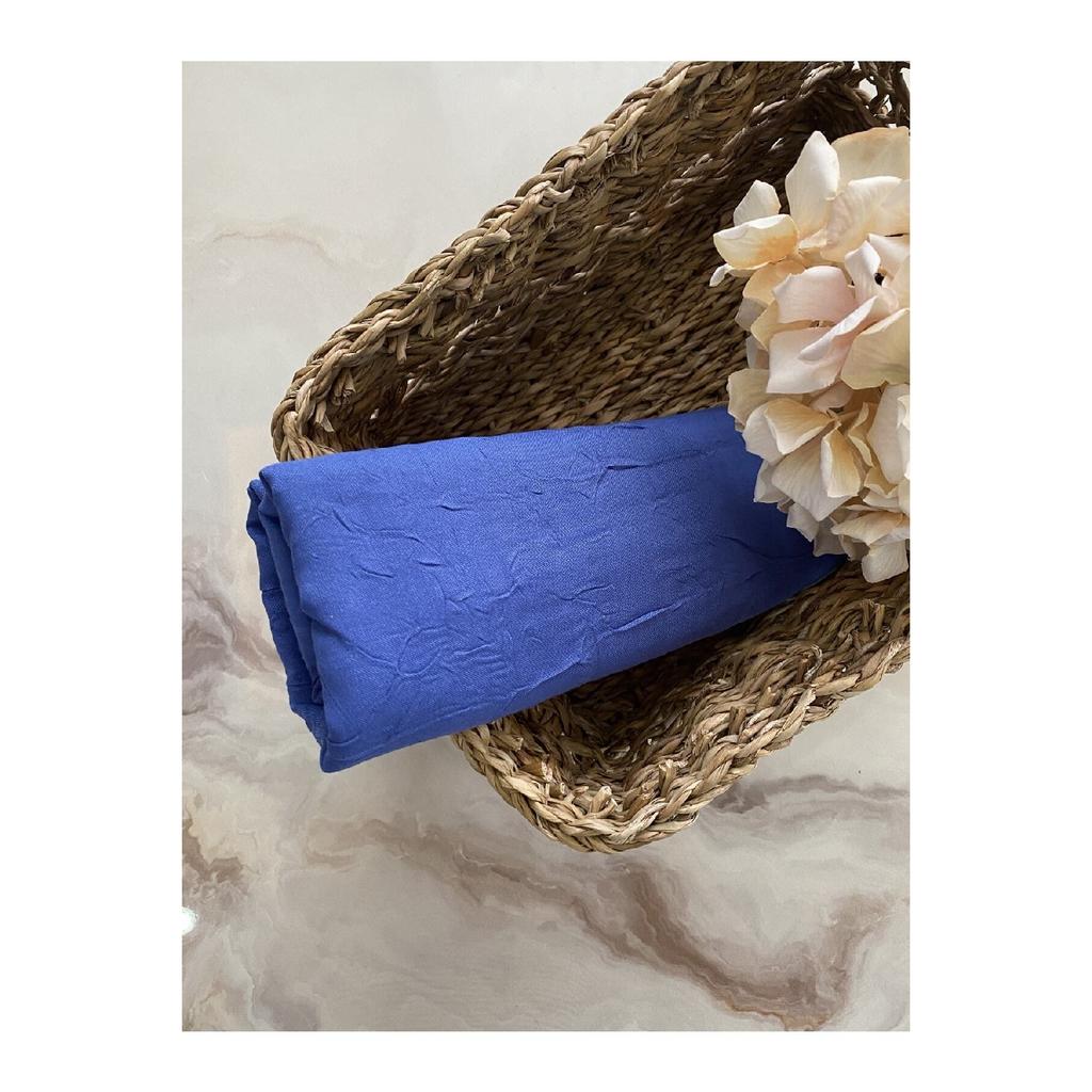 Hijab-Schal aus Bambus, Marineblau