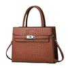 Chic And Spacious Womens Designer Tote Bag Everyday Use With Chain And Lock Features