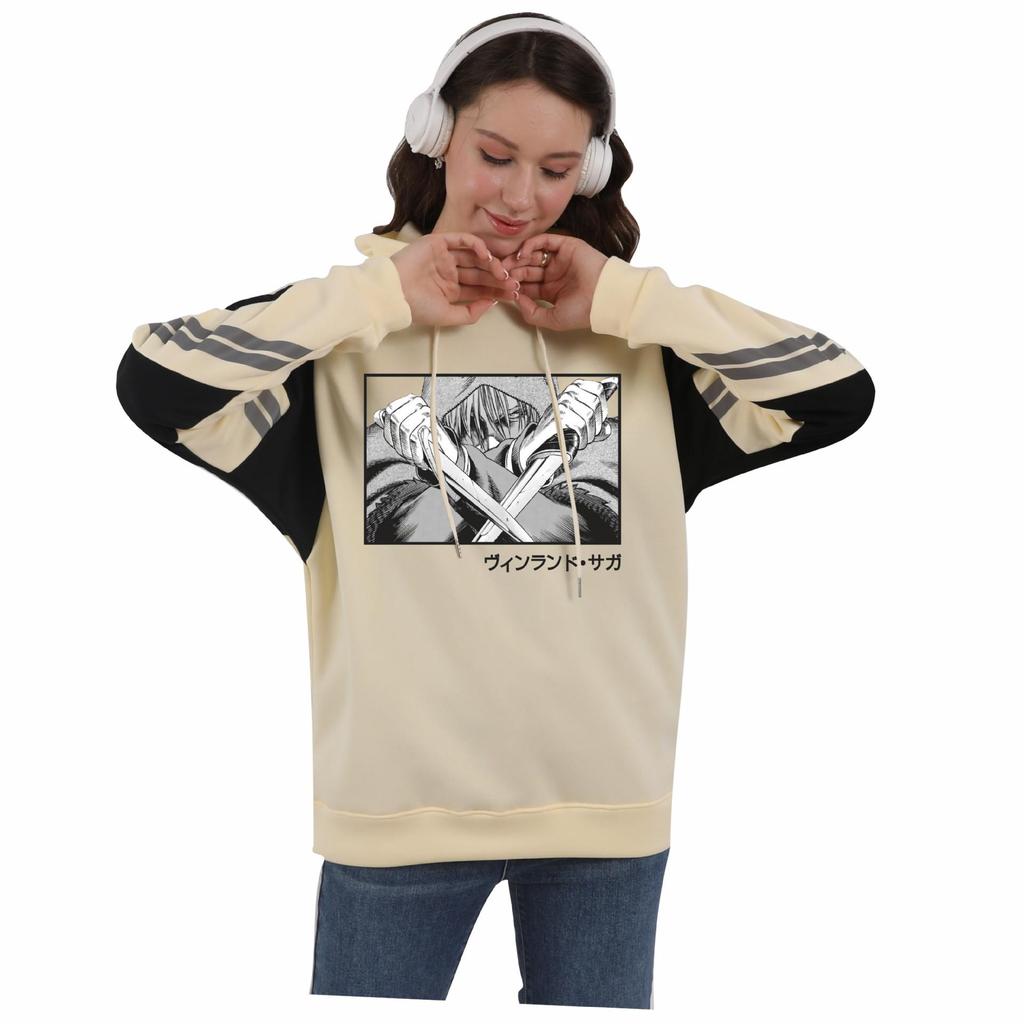 VINLAND SAGA Ice Sea War Hoodie: Unisex Autumn/Winter Color Block Fleece