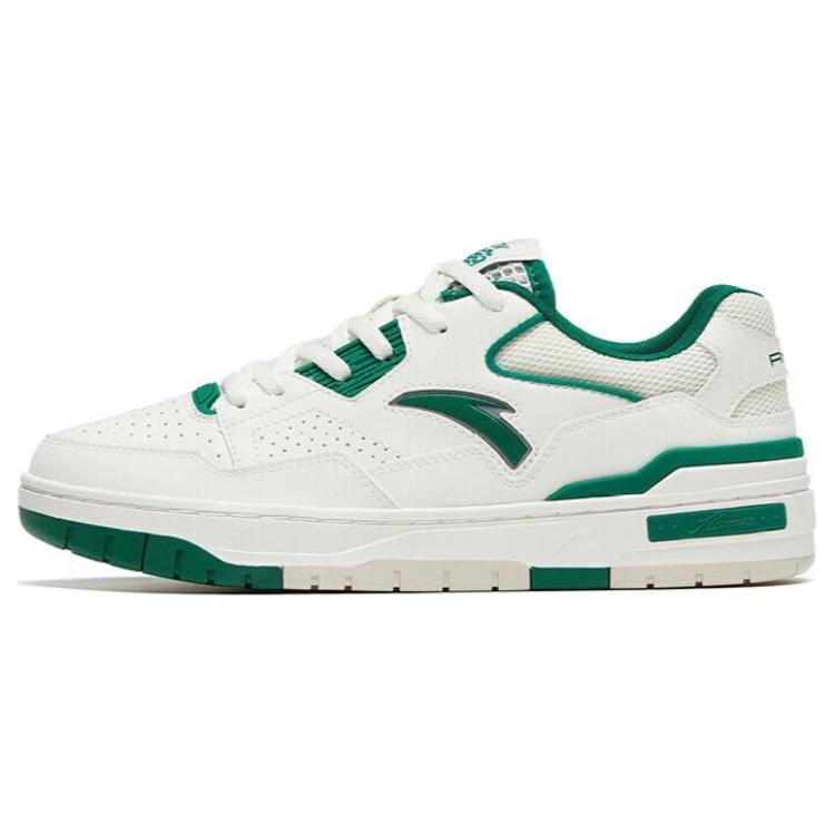 

new Anta Flame 4.0 Low Top Skateboard Shoes Women s White Green 36