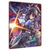 Cyberpunk Policewoman Metal Tin Sign Anime Game Peripheral Creative Home Wall Decor Hanging Ornament