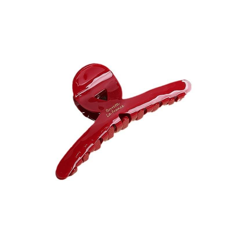 Acetic Acid Grab Clip Trendy Fine French High-End Sense Large Shark Clip Hair Volume Multi-Hair Grab Headgear Women