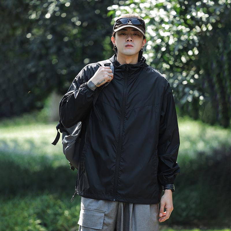Ice Silk UV Protection Jacket - Unisex Summer Lightweight Sunproof Coat for Fishing & Outdoor Sports