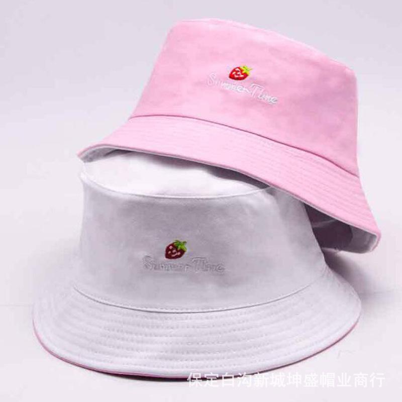 Double-sided Yellow Duck Bucket Hats In Sport Caps Fashion Unisex Beach Sun Hat Street Headwear Fisherman Outdoor Hat