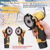 19500rpm Electric Grinding Tool Multifunctional Mini Grinder Handheld Cutter for Cutting Polishing Ceramic Tile Wood Stone Steel