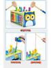 Children's Wooden Educational Toys Set: Elephant Piano, Whack-a-Mole Dinosaur, Tractor, Matching Puzzle for Parent-Child Play