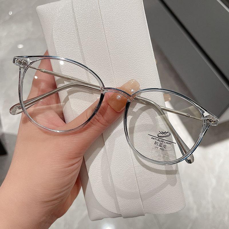 Kvinne Runde Nær Langt Multifokale briller Ultralette lesebriller Dioptrier for menn Kvinner Unisex mote New Presbyopia Eyewear