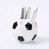 Soccer-Themed Plastic Pen Holder - Multifunctional Desk Organizer for Office and School, Durable Other Plastic Material