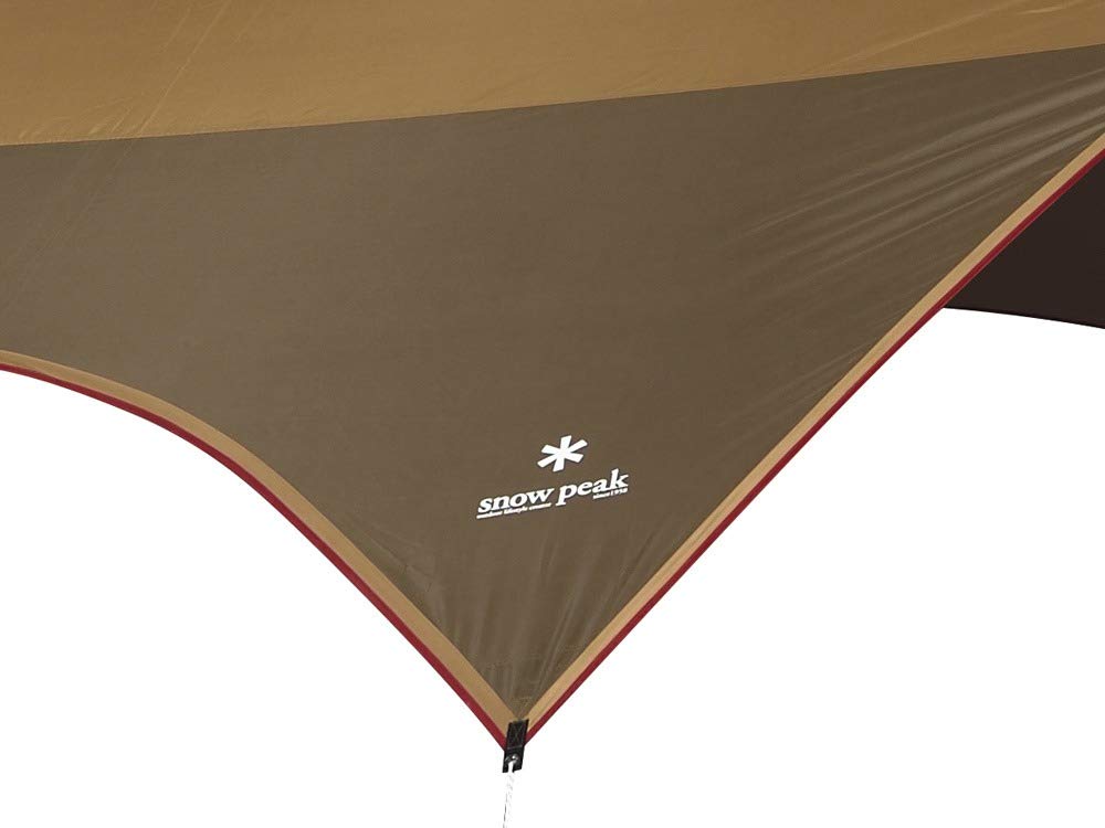 Snow Peak Amenity Tarp Hexa L Set Tarp podporuje 6 osob UV ošetření Odolné proti větru Snadné venkovní kempování TP-851SR