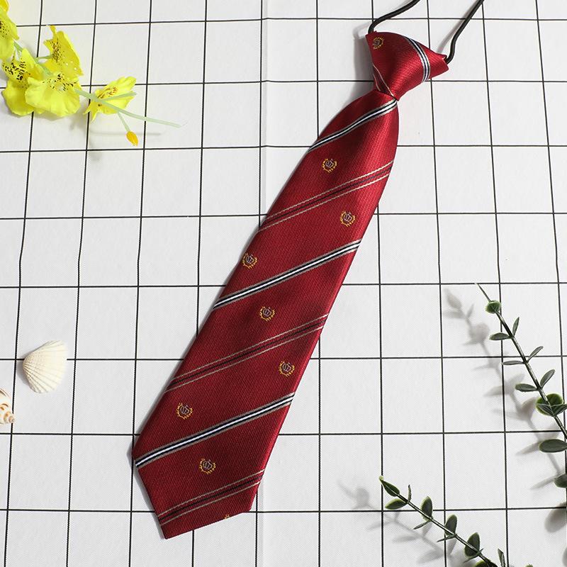 Jk Small Tie Female College Style Lazy Japanese Plaid Uniform Shirt Tie Student Ins Men'S And Women'S Short Styles Free Of Charge