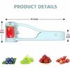Fruit Slicer Press Type Sharp Stainless Steel Blade Grape Cherry Strawberry Tomato Salad Quarter Cutting for Kitchen Gadget