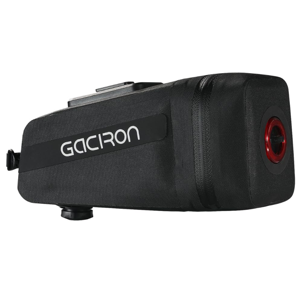 

Gaciron BIRD Black Велосипедная подседельная сумка Задняя 30 NEST-200 Свет, Люмены, Type-C чёрный