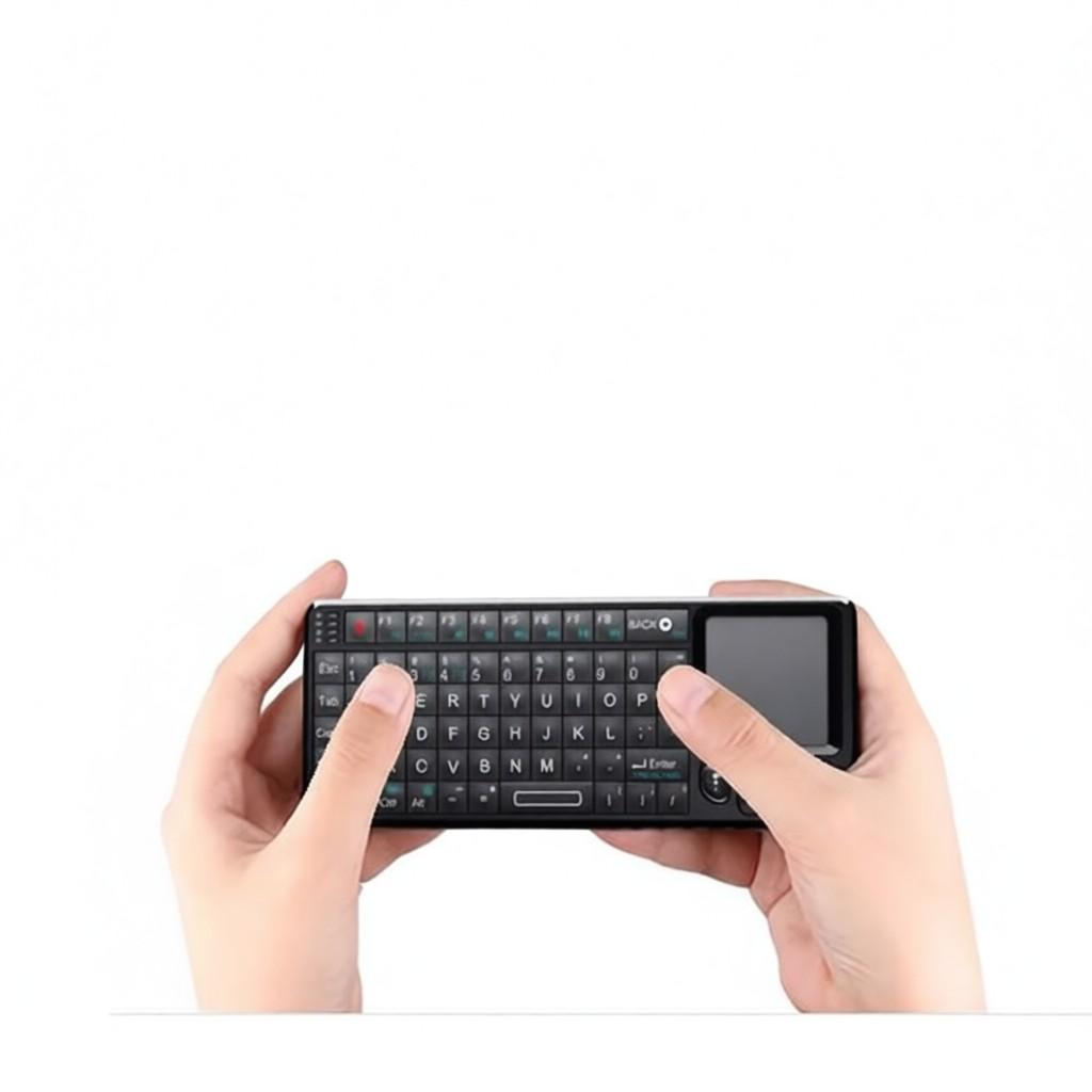 Rii V3 Mini Wireless Keyboard 2.4Ghz with Touchpad for Game,Office,Computer,Home