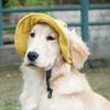Adjustable Dog Fisherman Hat Breathable Dogs Bucket Hat Pet Accessories Dog Baseball Cap  Hiking