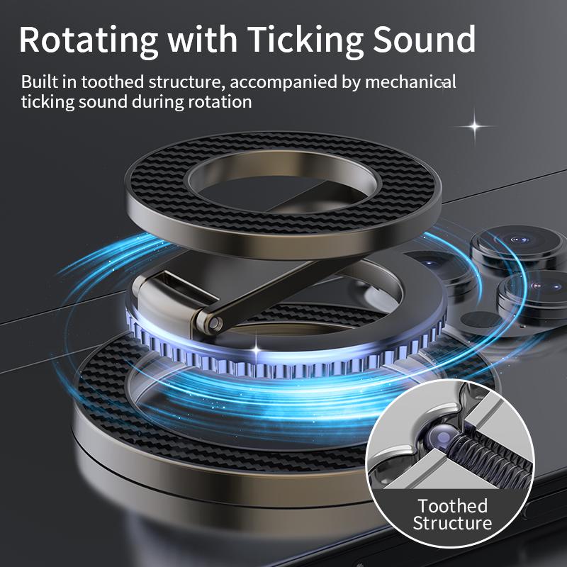 For MagSafe Double Sided Magnetic Phone Ring Holder Portable Folding Cellphones Stand Phone Accessories Support Bracket Grip