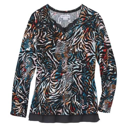 

Atlas for Women Womens/Ladies Fine Knit Jumper 24 UK - 26 чорний