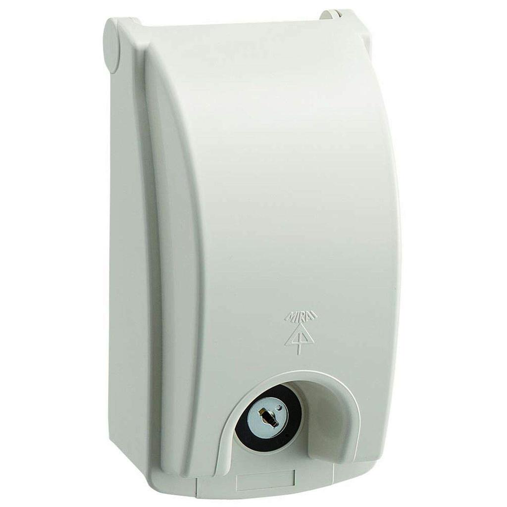 Mirai Industry Protective Cover for Appliances, Black, with Lock, 1 Piece, WBK-1KK