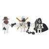 MOC Halloween Building Blocks Skeleton Army Knight Figures Flame Horse Medieval Vampire Furniture Assembly DIY Bricks Toys Gifts