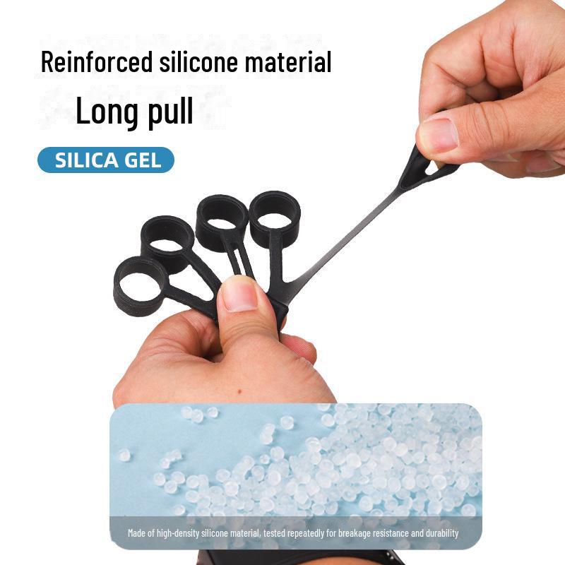 Trainer in silicone a 5 dita: Tensionatore per polso da basket e correttore di tiro