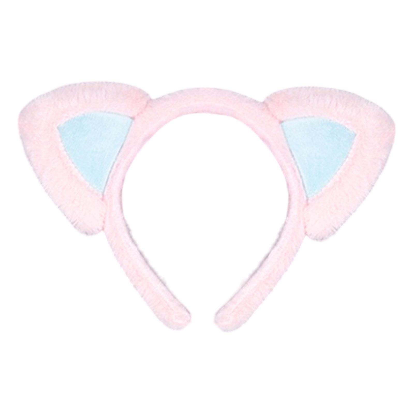 

Прекрасный ободок с кошачьими ушками, кошачий хвост, аксессуары для костюма для косплея и аниме-вечеринок, идеально подходит для наряжания на Хэллоуин C4