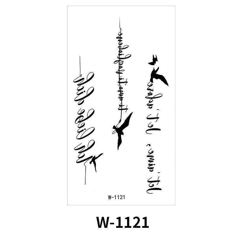 Cartoon Tattoo Sticker Waterproof Small Fresh Children Cute Tattoo Sticker